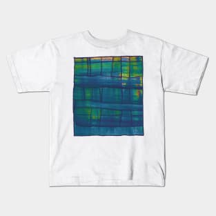 Liminal Space in Indigo Weave Kids T-Shirt